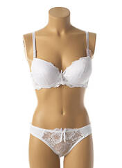 Ensemble lingerie blanc HANA pour femme seconde vue