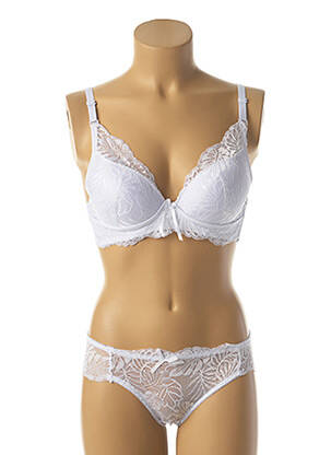 Ensemble lingerie blanc HANA pour femme