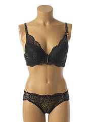 Ensemble lingerie noir HANA pour femme seconde vue