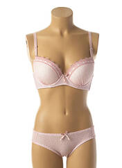 Ensemble lingerie rose HANA pour femme seconde vue
