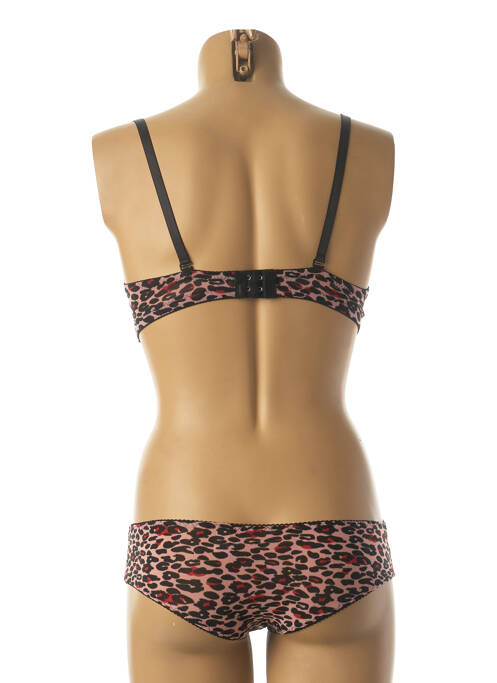 Ensemble lingerie rouge LUNNA pour femme