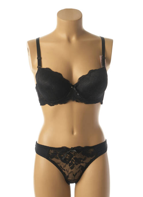 Ensemble lingerie noir HANA pour femme