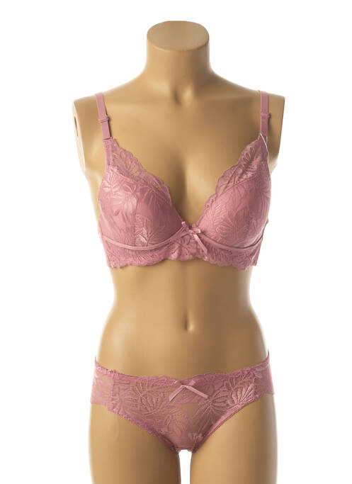 Ensemble lingerie rose HANA pour femme