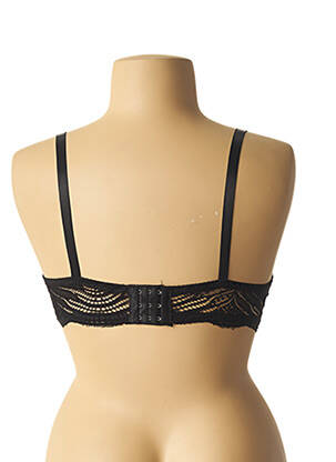 Soutien-gorge tissage dentelle noir HANA femme