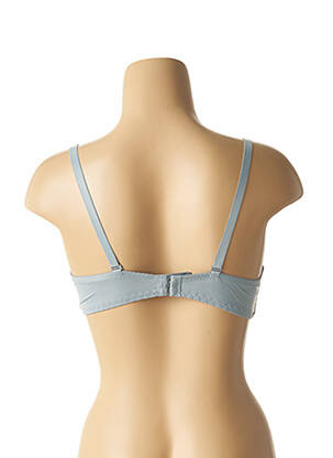 Soutien-gorge légère et transparente haut soutien-gorge moulé bleu HANA femme