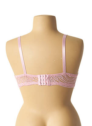 Soutien-gorge légère et transparente haut soutien-gorge moulé rose HANA femme