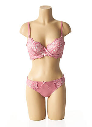 Ensemble lingerie rose HANA pour femme