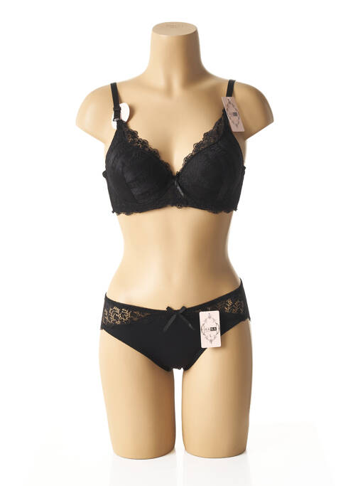 Ensemble lingerie noir HANA pour femme