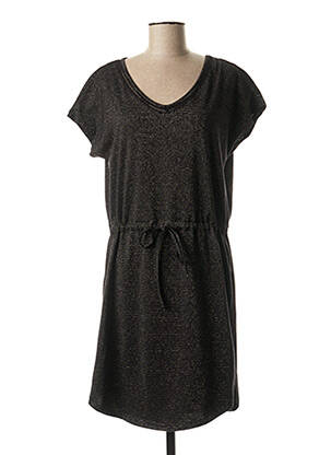 Robe courte manches courtes manches courtes noir ONLY femme