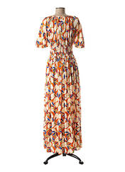 Robe mi-longue beige COMPAÑIA FANTASTICA pour femme seconde vue