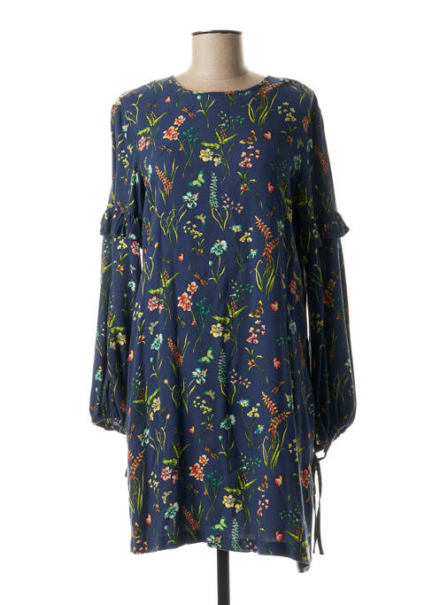 Robe mi-longue bleu EDC pour femme