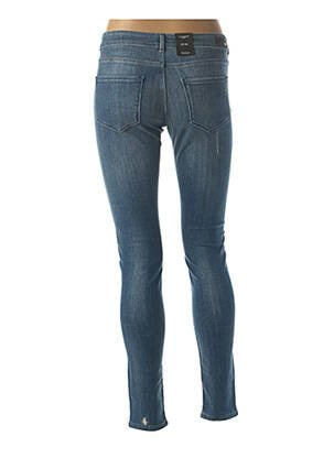 Jeans skinny effet usé délavé taille basse bleu SCOTCH & SODA femme