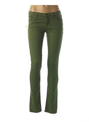 Pantalon slim vert NICE THINGS pour femme seconde vue