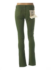 Pantalon slim vert NICE THINGS pour femme seconde vue