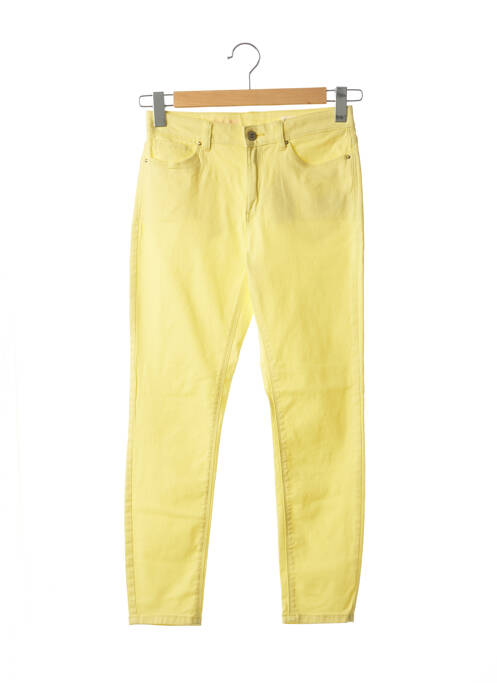 Pantalon 7/8 jaune EDC pour femme
