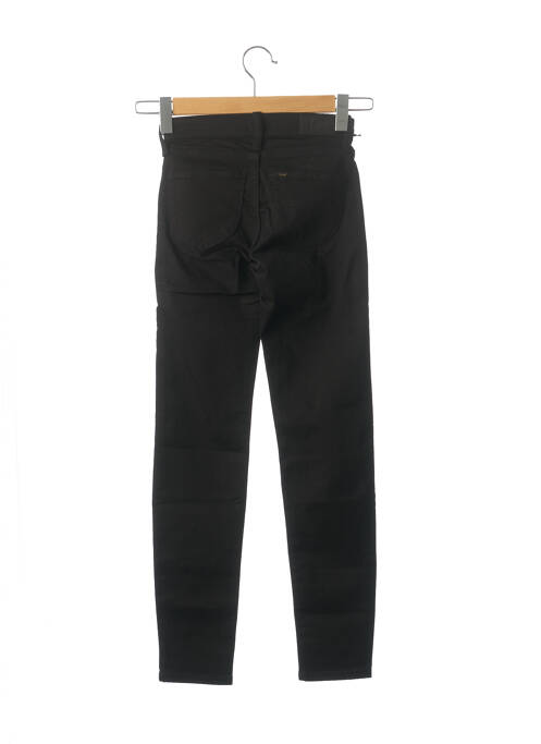 Pantalon slim noir LEE pour femme