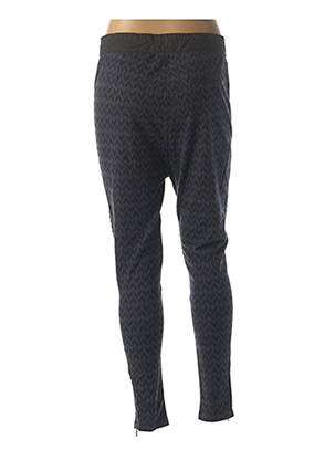 Pantalon 7/8 taille haute taille haute bleu MAISON SCOTCH femme