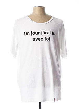 T-shirt blanc FRENCH KICK pour homme