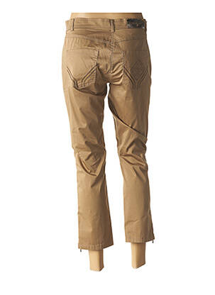 Pantacourt stretch taille basse beige APRIORI femme