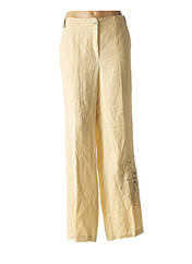 Pantalon droit beige FUEGO WOMAN pour femme seconde vue