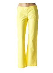Pantalon droit jaune MAXMARA pour femme seconde vue