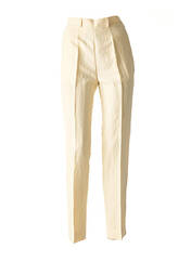 Pantalon slim beige JACOBSON pour femme seconde vue
