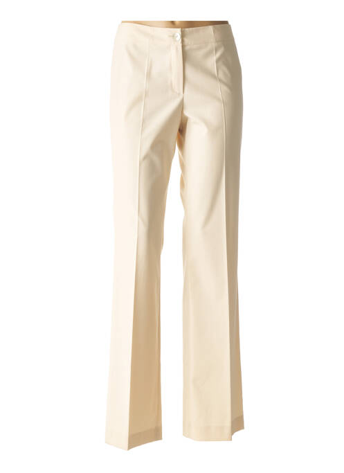 Pantalon flare beige HELENA SOREL pour femme