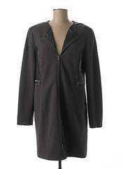 Manteau long gris FRED SABATIER pour femme seconde vue
