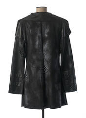 Manteau long noir FRED SABATIER pour femme seconde vue