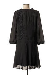 Robe courte noir ONE STEP pour femme seconde vue