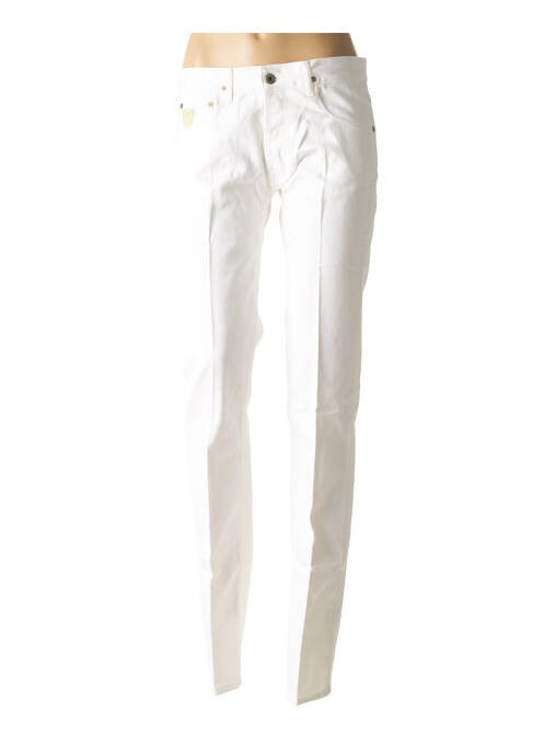 Jeans coupe slim blanc APRIL 77 pour femme