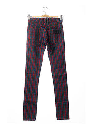 Pantalon slim taille basse taille basse rouge APRIL 77 femme