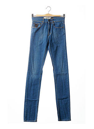 Jeans coupe droite broderie rivets taille normale bleu APRIL 77 femme