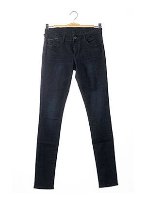 Jeans coupe slim effet usé bleu LE TEMPS DES CERISES fille