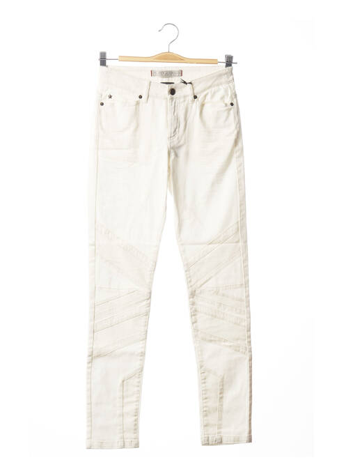 Pantalon 7/8 blanc IKKS pour femme