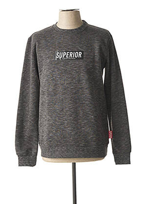 Sweat-shirt gris LE TEMPS DES CERISES pour garçon