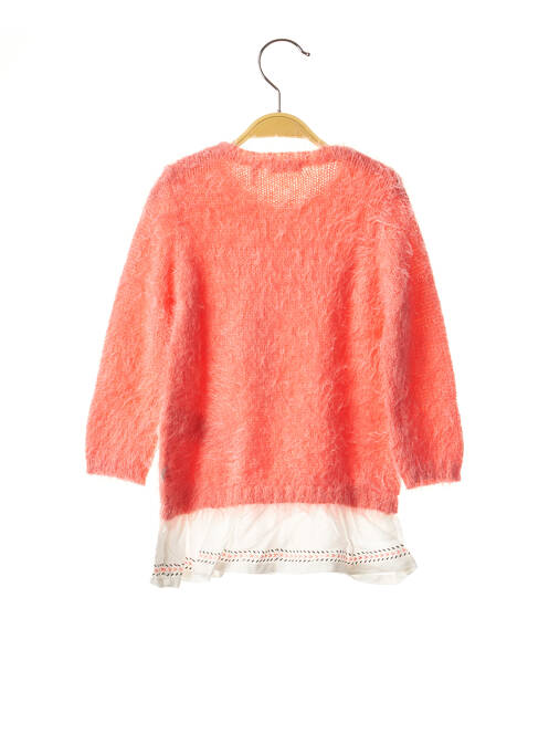 Robe mi-longue rose IKKS pour fille