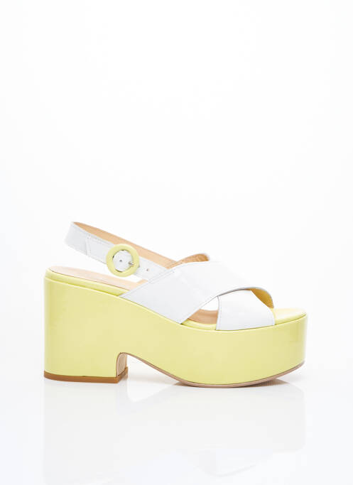 Sandales/Nu pieds jaune MELLOW YELLOW pour femme