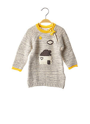 Pull gris CHICCO pour fille