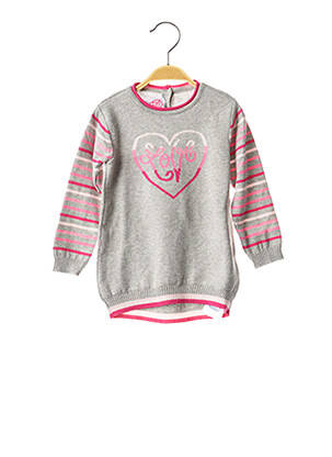 Pull gris CHICCO pour fille