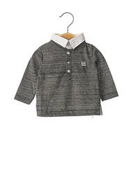 T-shirt manches longues manches longues gris IKKS garcon