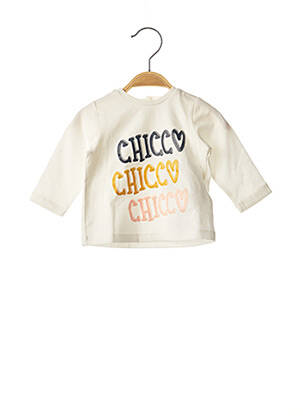 T-shirt blanc CHICCO pour fille