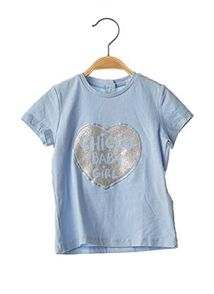 T-shirt bleu CHICCO pour fille