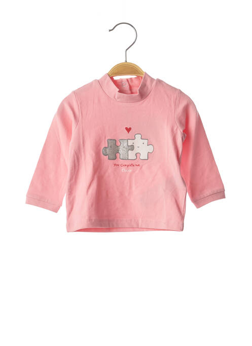 T-shirt rose CHICCO pour fille