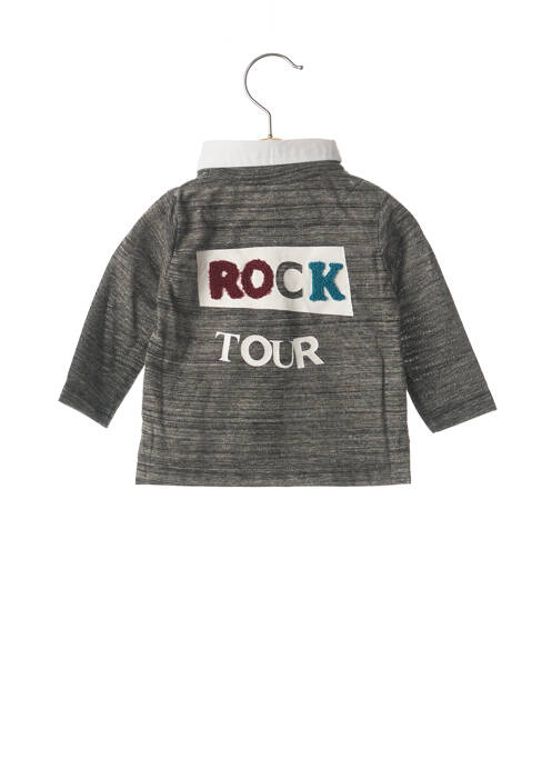 T-shirt gris IKKS pour garçon