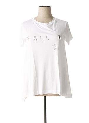 T-shirt blanc MAT. pour femme