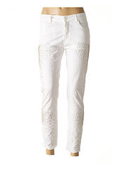 Pantalon 7/8 beige CURVY BY KOIBA pour femme seconde vue