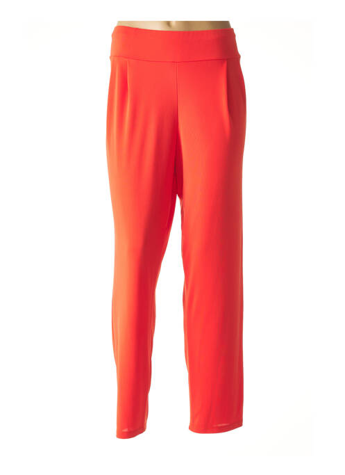 Pantalon droit orange AN II VITO pour femme