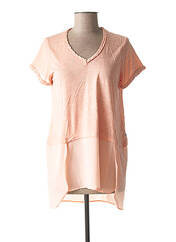 T-shirt rose LE TEMPS DES CERISES pour femme seconde vue