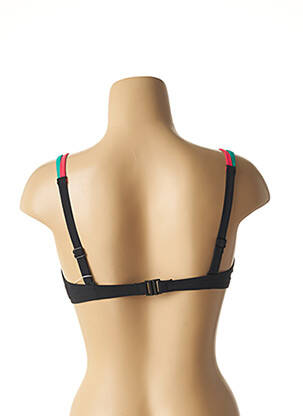 Haut de maillot de bain stretch noir BELCOR femme